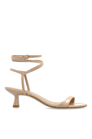 Patent leather high-heeled sandals ‘Nudist’