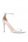 Stuart Weitzman ‘Nudistcurve’ heeled sandals