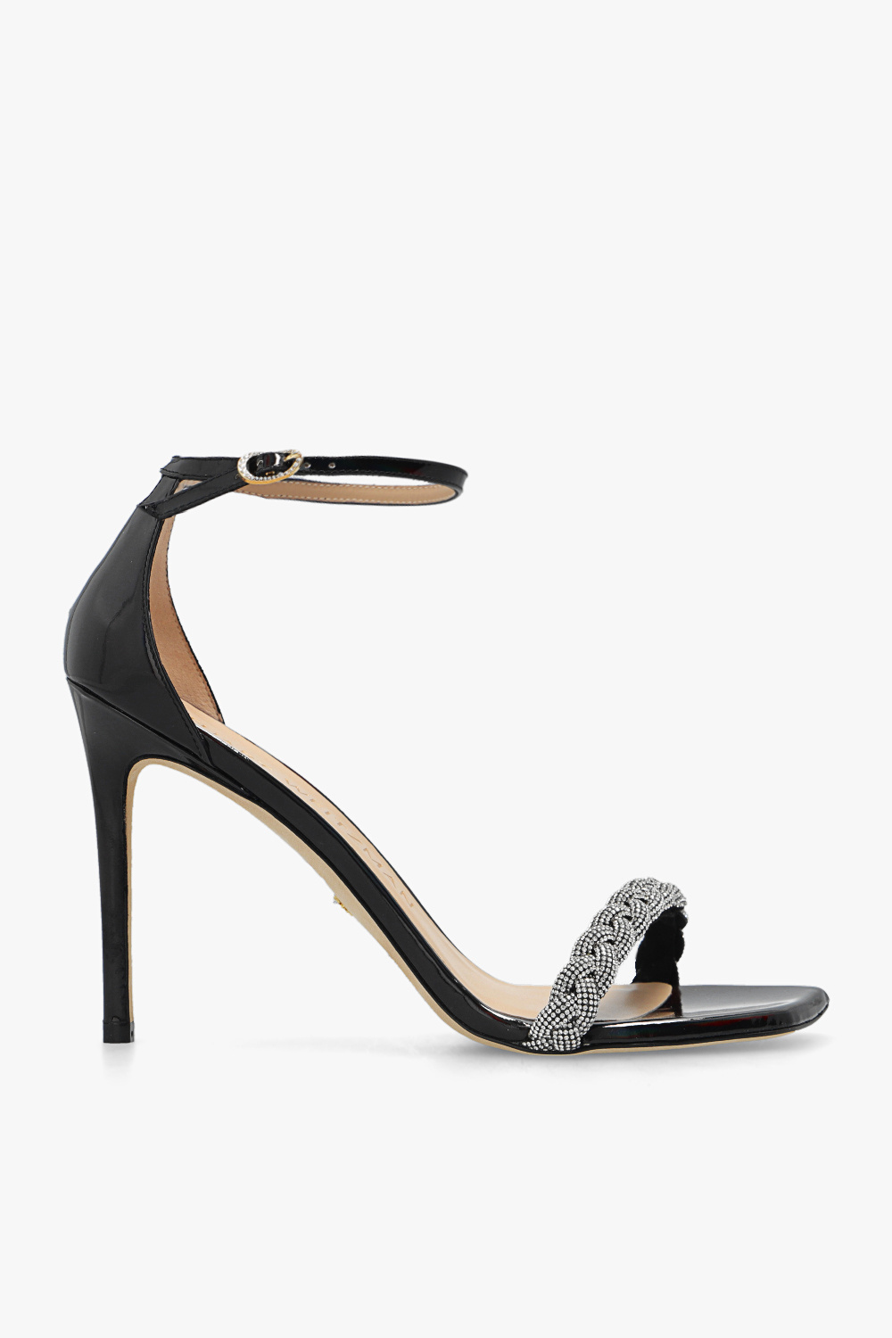 Stuart Weitzman ‘Nudist Curve’ heeled sandals