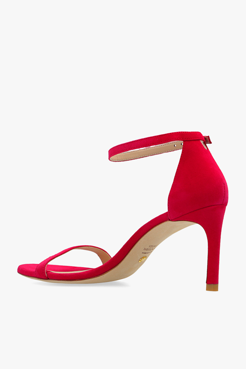 Stuart Weitzman ‘Nunakedstraight’ heeled sandals