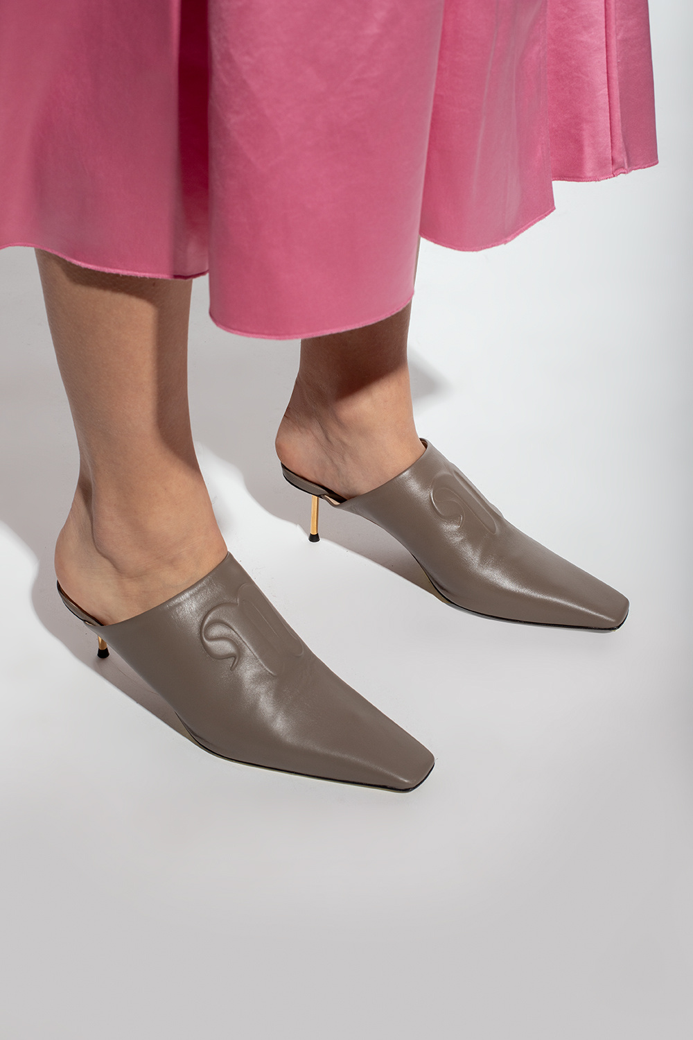 Nanushka ‘Vilma’ heeled mules