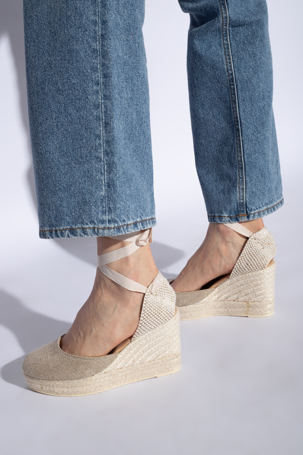 Manebí Canvas wedge shoes