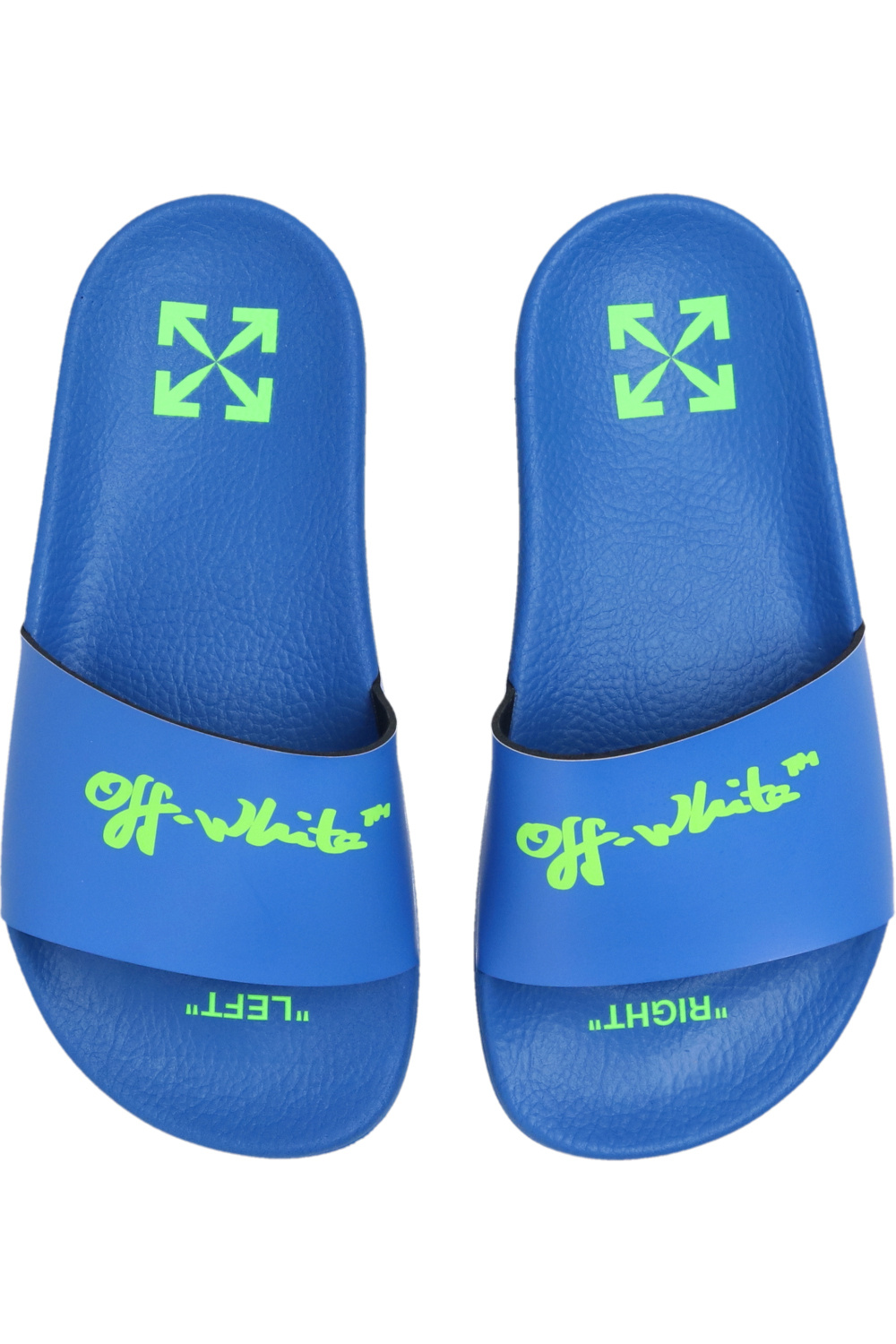 Off-White Kids Slides with logo