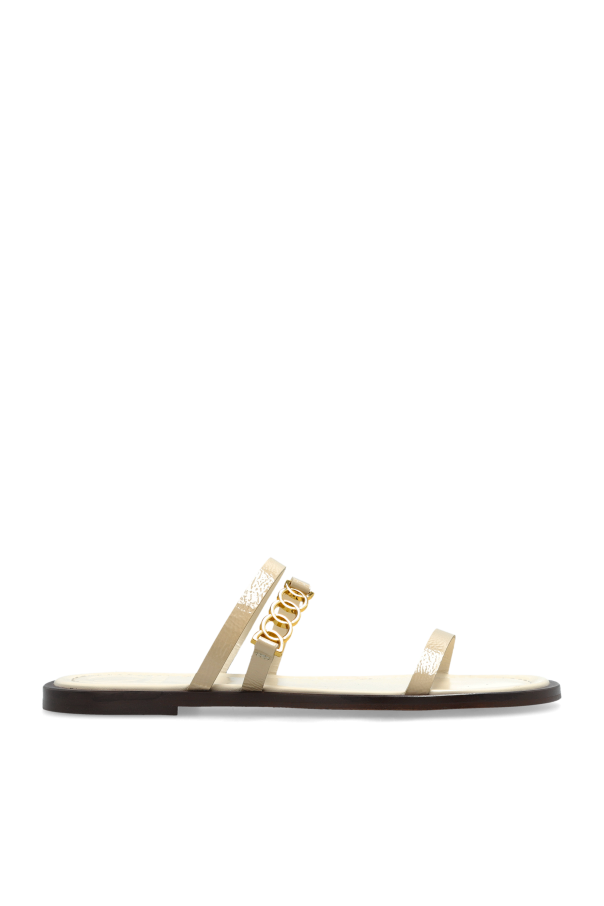 Odissi Chanclas de cuero