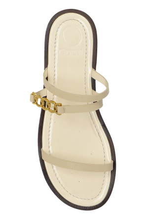 Odissi Chanclas de cuero