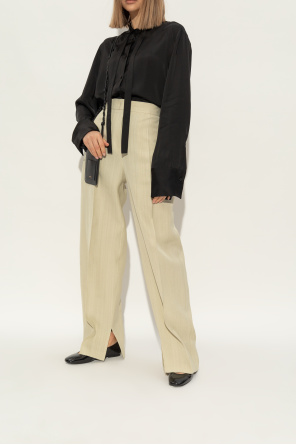 Odissi Leather Ballerinas