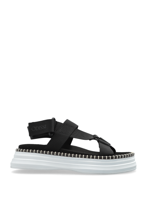 Odissi Sandalias con logo
