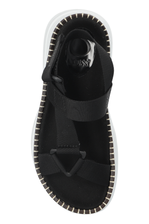 Odissi Sandalias con logo