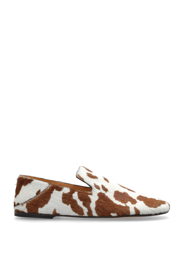 Animal print shoes od Odissi