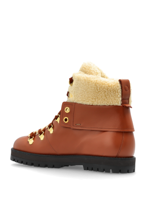 Odissi Leather snow boots