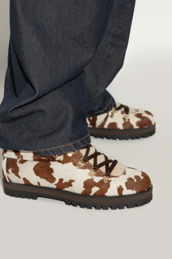 Odissi Schneestiefel mit Tiermotiv