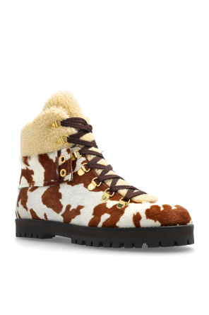 Odissi Schneestiefel mit Tiermotiv