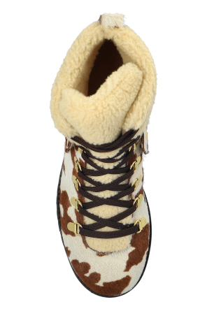 Odissi Schneestiefel mit Tiermotiv