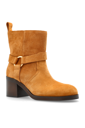 Odissi Suede ankle boots