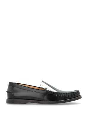 Skórzane buty typu `loafers`