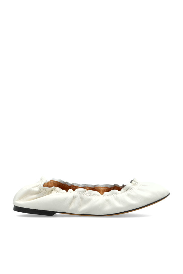 Leather ballet flats od Odissi