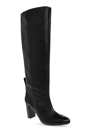 Odissi Leather heeled boots