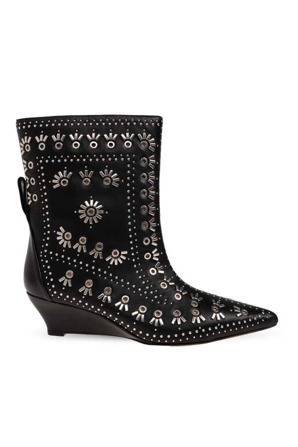 Wedge ankle boots with studs od Odissi