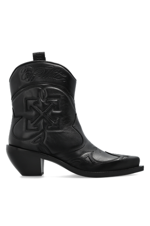 Heeled ankle boots ‘Santiag’