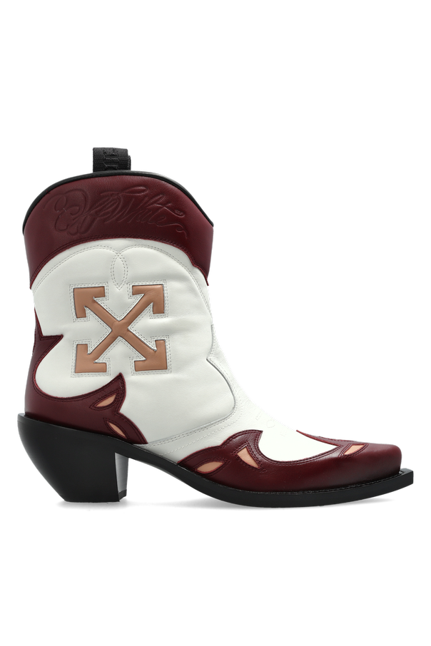 '‘Santiag’' heeled ankle boots od Off-White