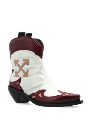 Off-White ‘Santiag’ heeled ankle boots