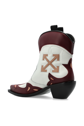 Off-White ‘Santiag’ heeled ankle boots