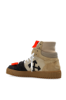 Off-White beige ‘3.0 Off Court’ high-top sneakers