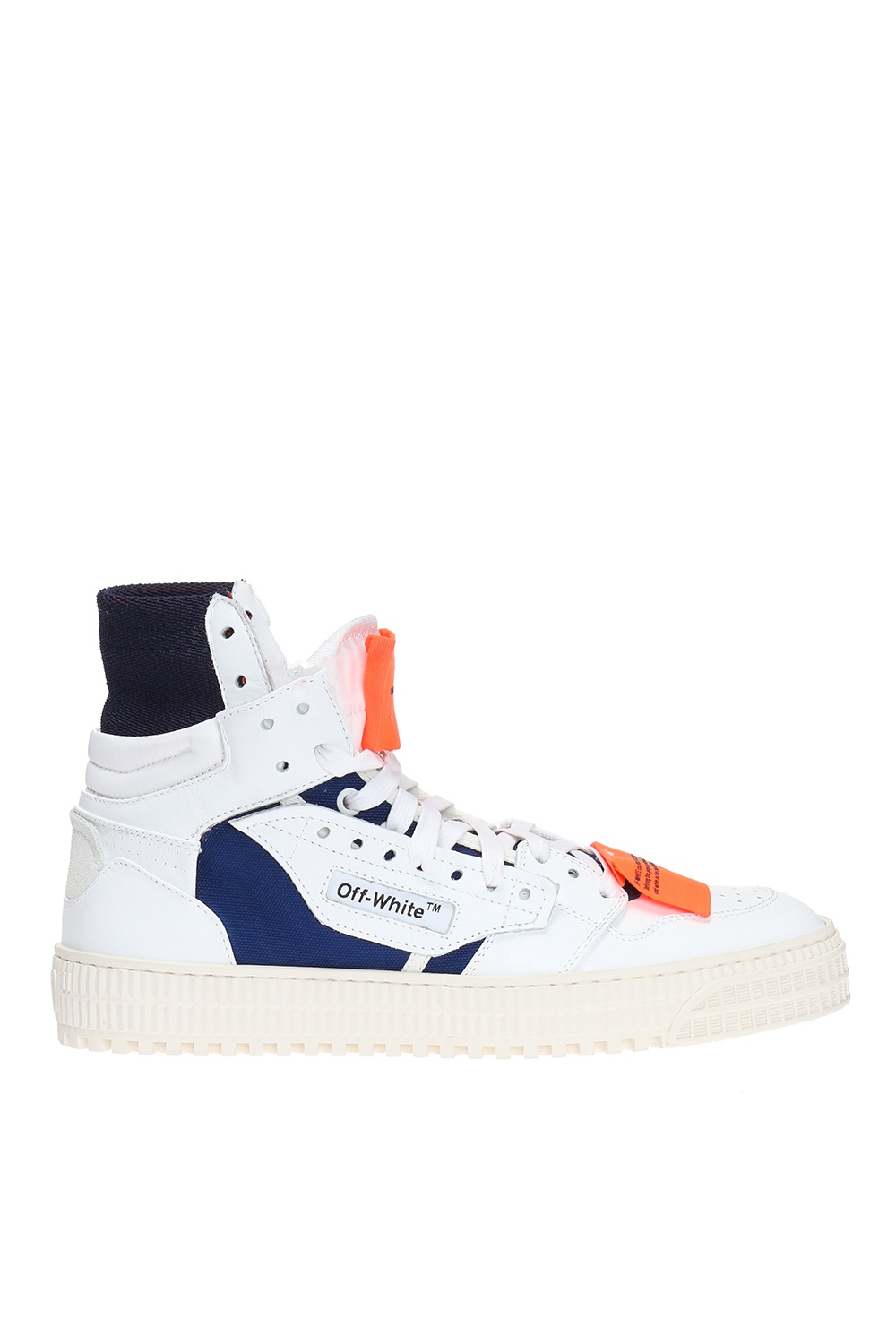 off white blue high top sneakers