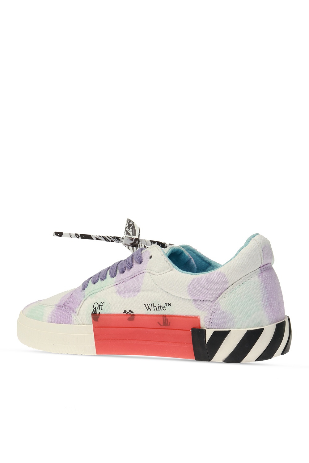 off white purple sneakers