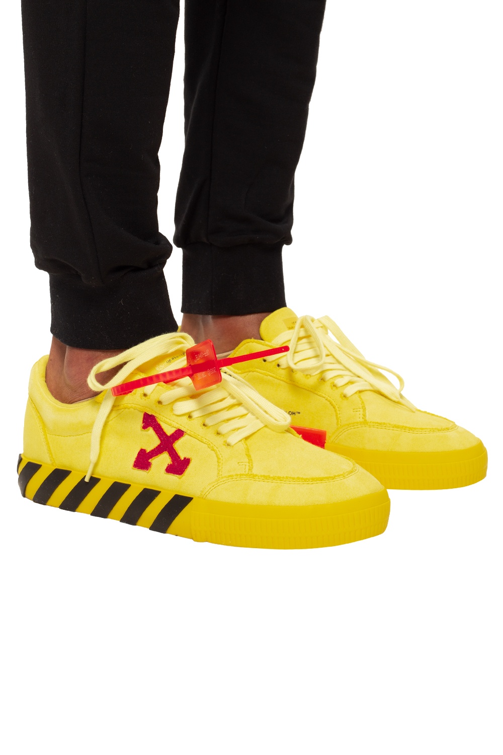 off+white+yellow+sneakers Promotions