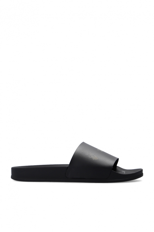 White - Black Slides with logo Off - Nike Running Challenger tights in black  - IetpShops Italy