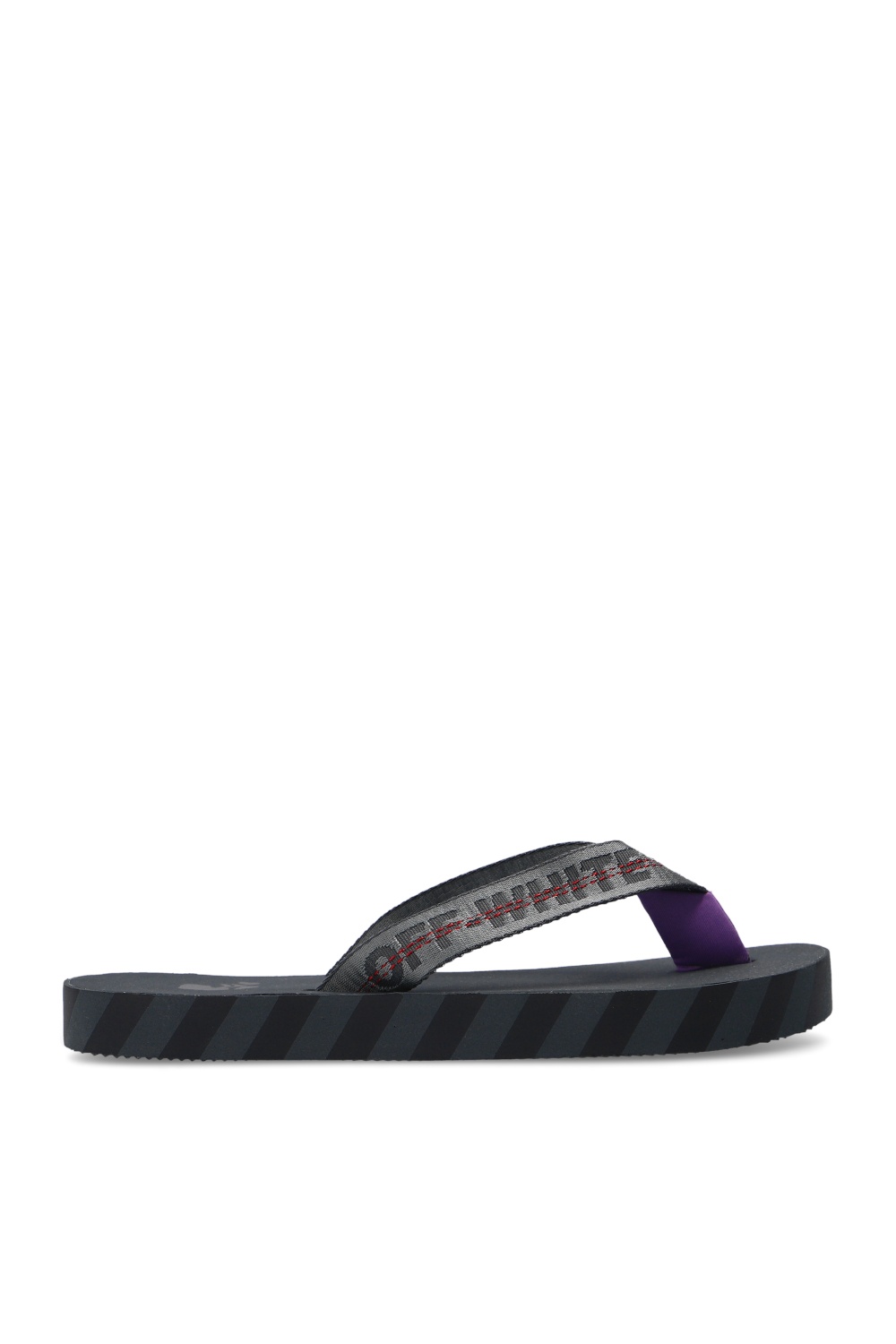 off white flip flops