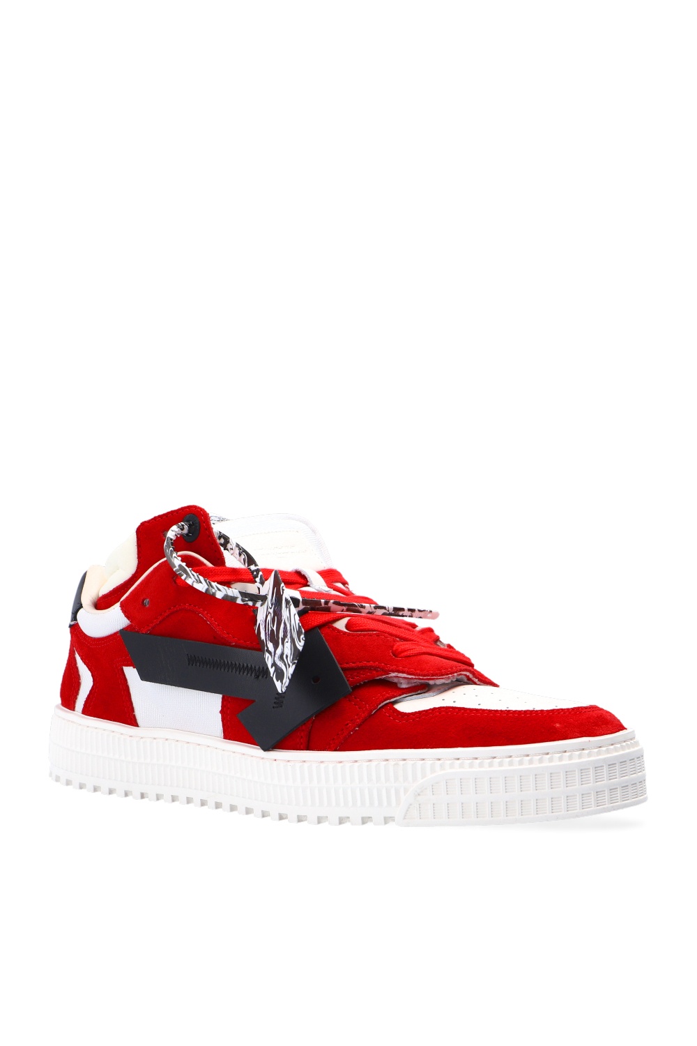 off white off court red black