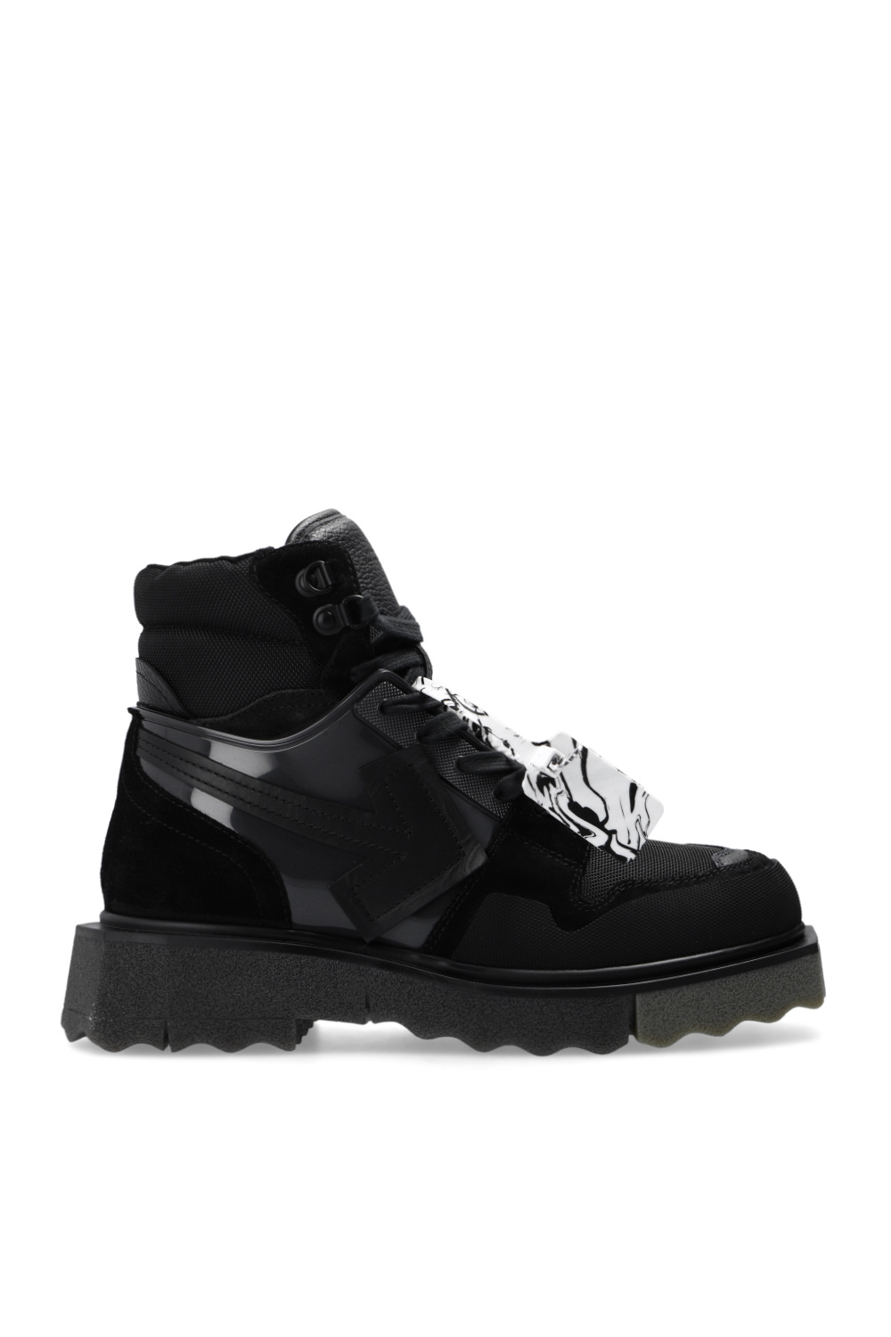 input Mursten slogan Off-White 'Hiking' boots with logo | Men's Shoes | Vitkac