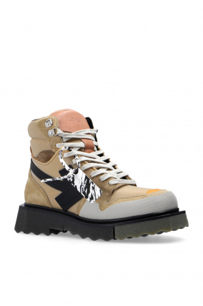 Off-White ‘Hiking’ boots with logo