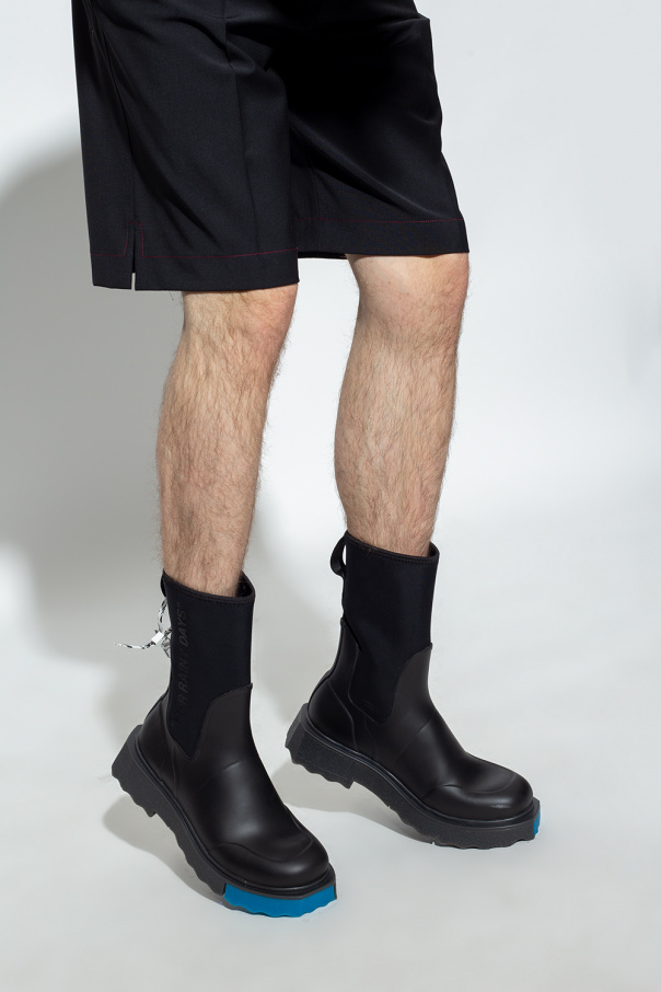 Off-White Snow boots with sock