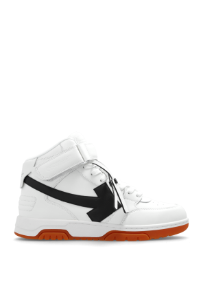 ‘out of office’ high-top sneakers od Off-White
