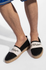 Off-White BLACK ‘Bookish’ espadrilles