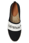 Off-White BLACK ‘Bookish’ espadrilles