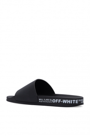 Off-White Slides with logo