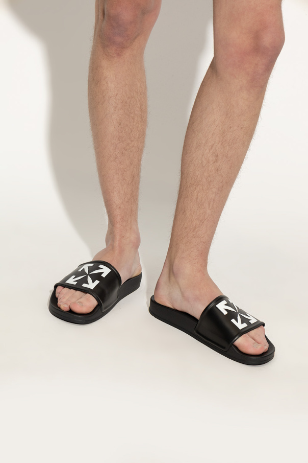 Off-White Slides with arrows