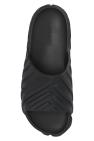 Off-White BLACK Slides with logo