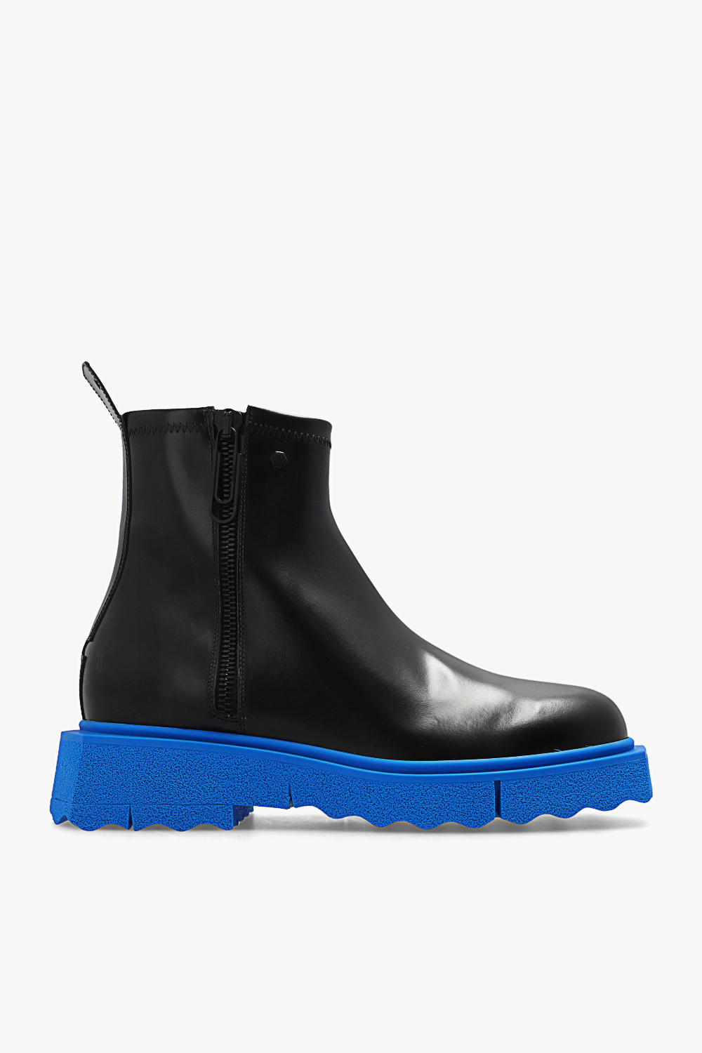 Off-White ‘Sponge’ leather ankle boots