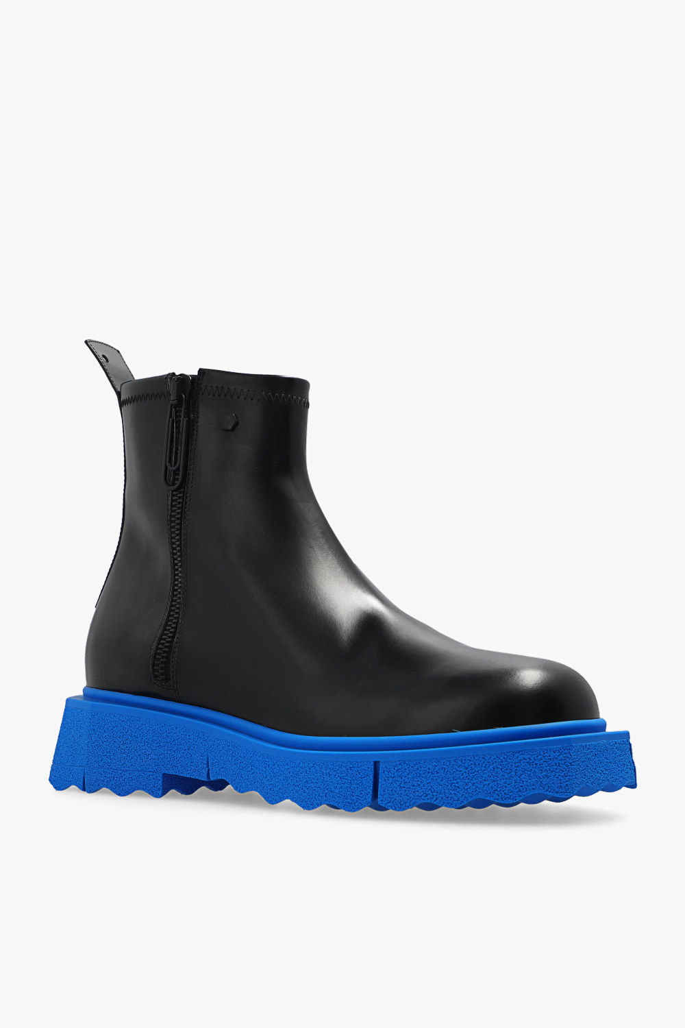 Off-White ‘Sponge’ leather Tessili boots