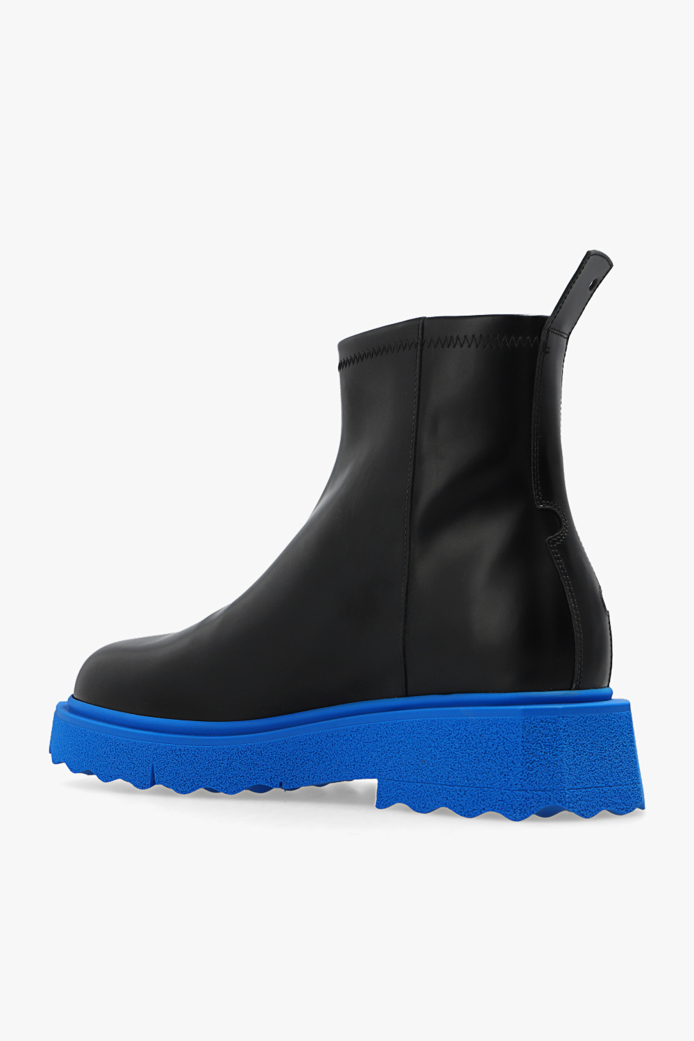 Off-White ‘Sponge’ leather Tessili boots