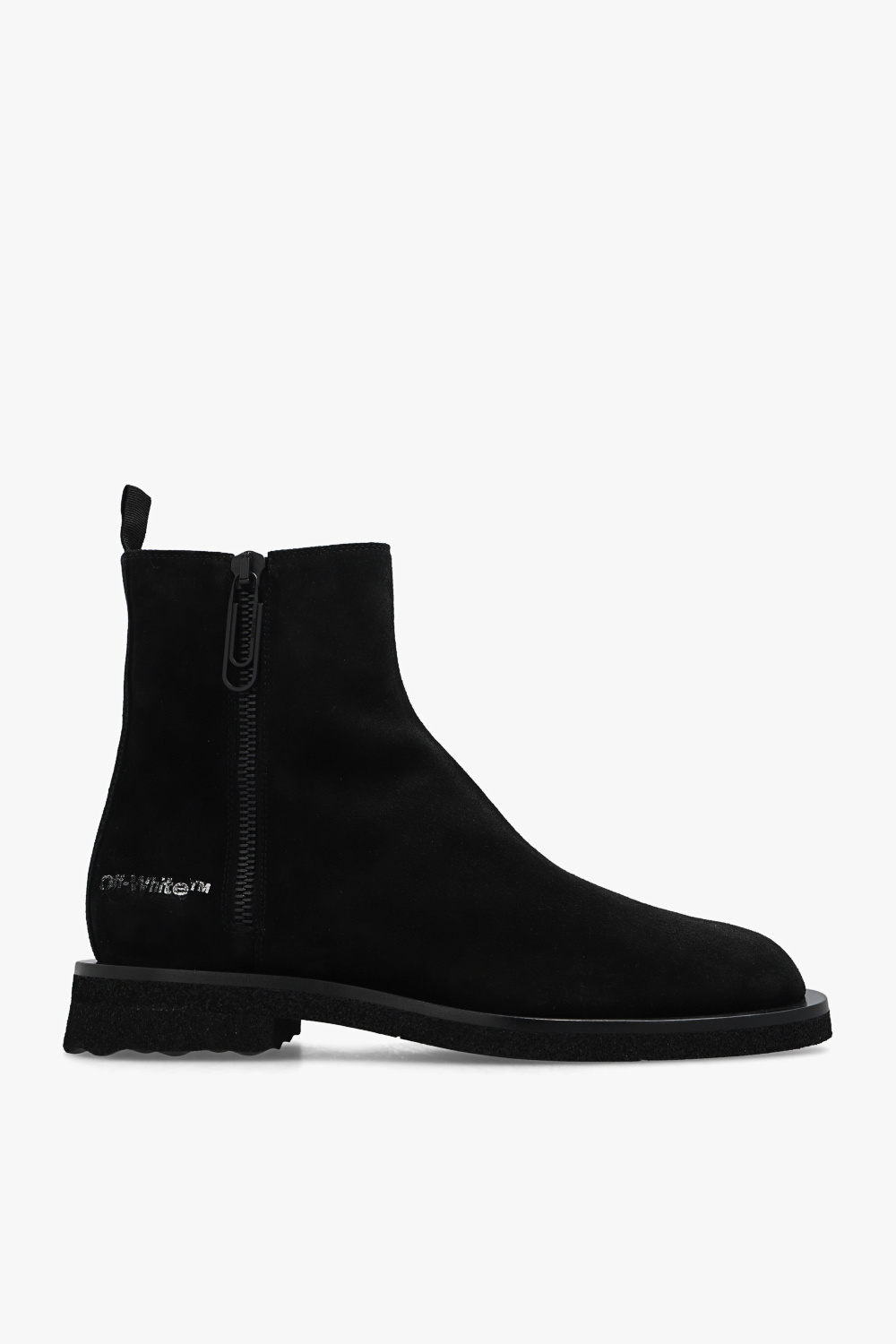 Off-White ‘Sponge’ leather ankle boots