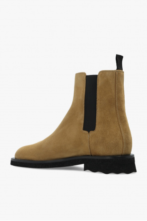 Off-White Suede ankle boots