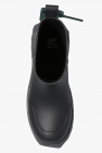 Off-White BLACK ‘Sponge’ rain boots with logo