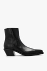 Off-White BLACK ‘Slim Texan’ ankle boots