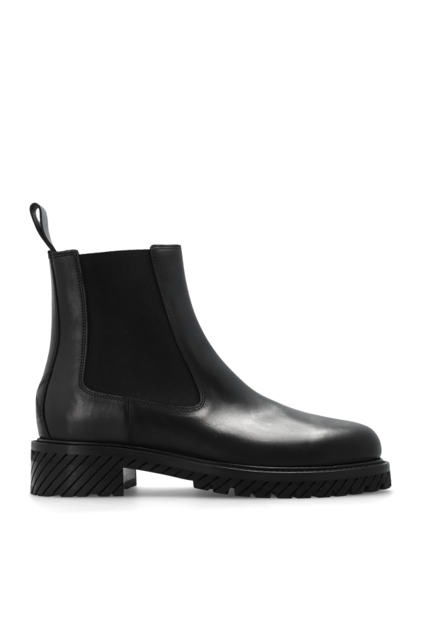 Leather Chelsea boots od Off-White